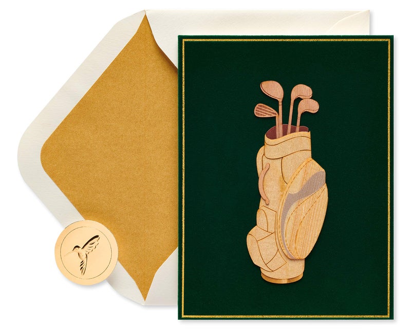 Papyrus Golf Birthday Card (A Magnificent Day) - Image 1